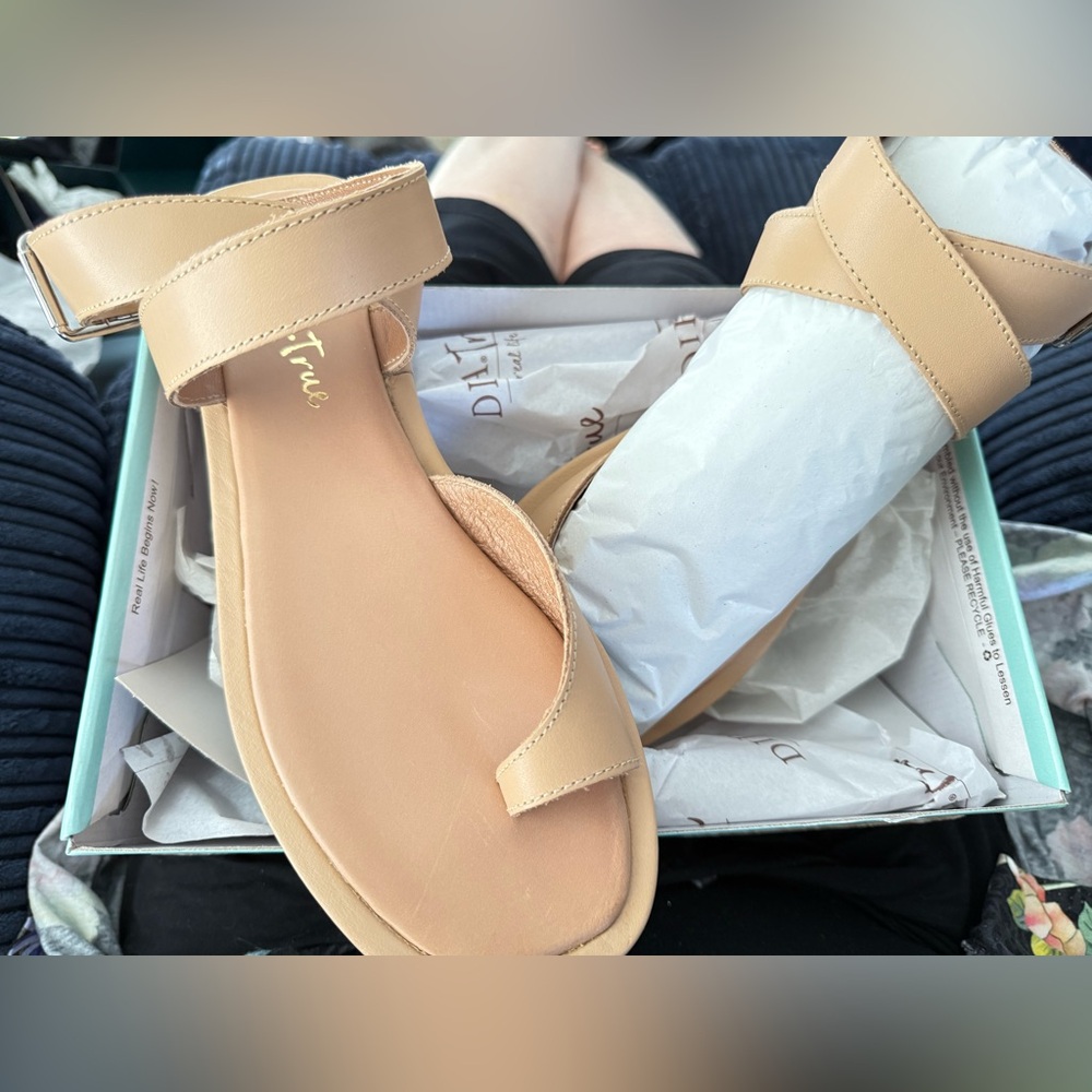Elegant Nude Sandals by
